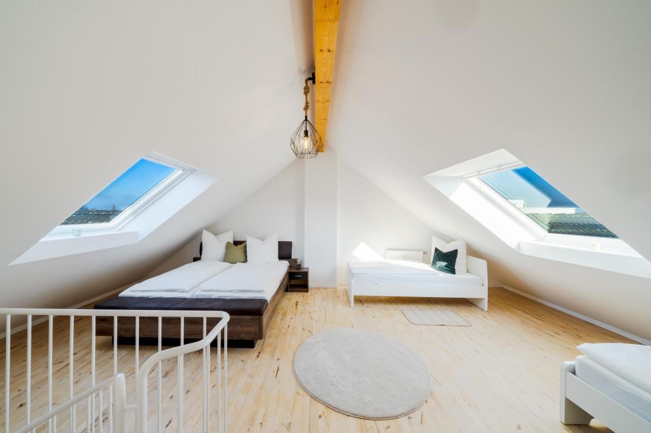 Ferienwohnung Stylisches Penthouse zentral Balkon 75m2 NFLX Hannover Exterior foto